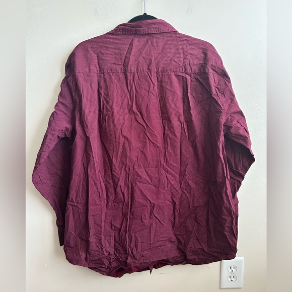 Beverly Hills Polo Club Men’s Red Dress Shirt 2XL - Picture 5 of 5